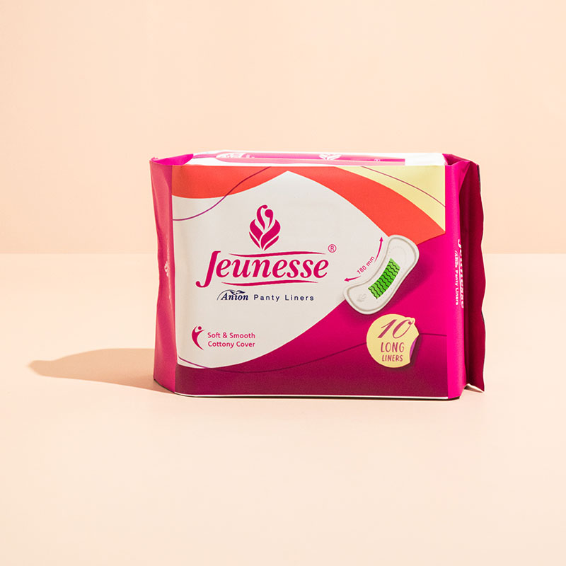Jeunesse Anion soft and smooth panty liners for everyday freshness